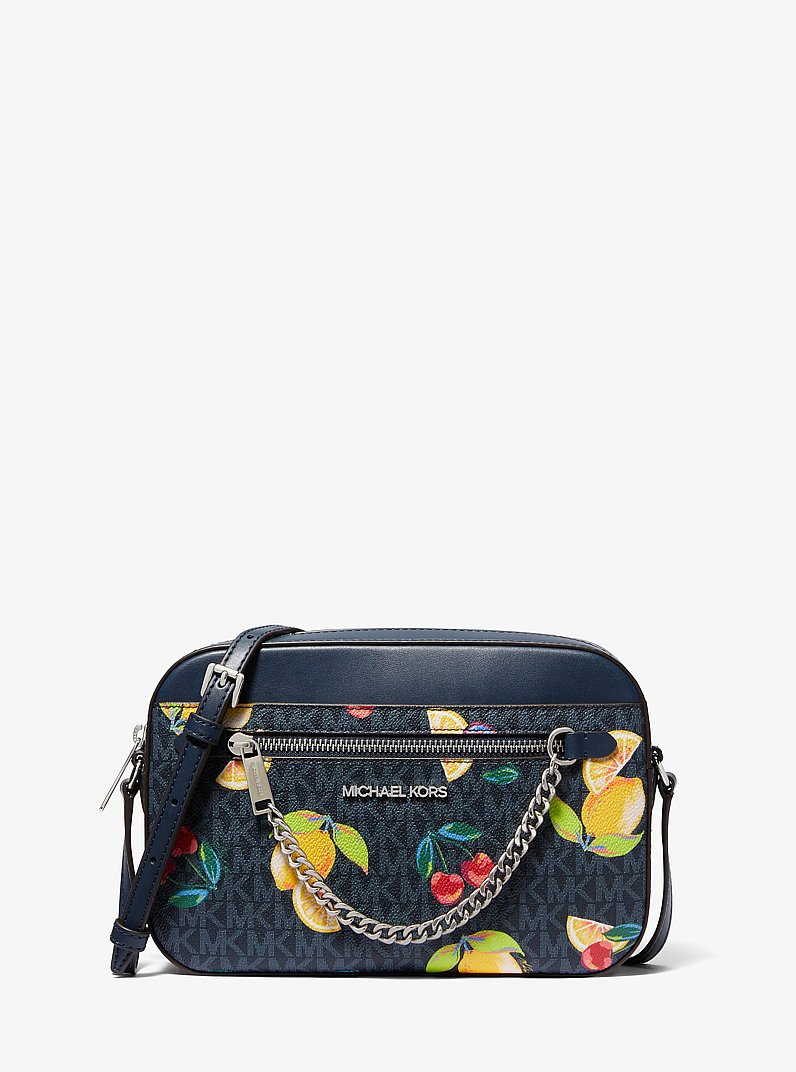 MICHAEL KORS ロゴプリント ボディバッグ☆レアカラーアメリカ限定☆ Jet Set Large Fruit Print Logo Crossbody Bag | Michael Kors [US]