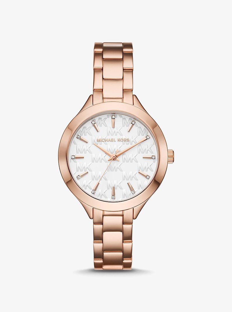 Aspyn Rose Gold-Tone Watch in ROSE GOLD | Michael Kors