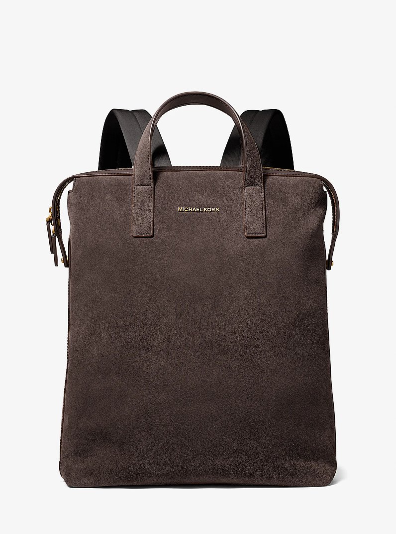 Shopper Nicholas aus Wildleder in SCHOKOLADE | Michael Kors