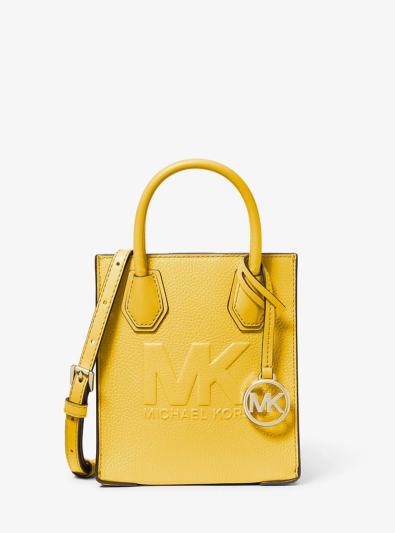 Mercer Extra-Small Pebbled Leather Crossbody Bag