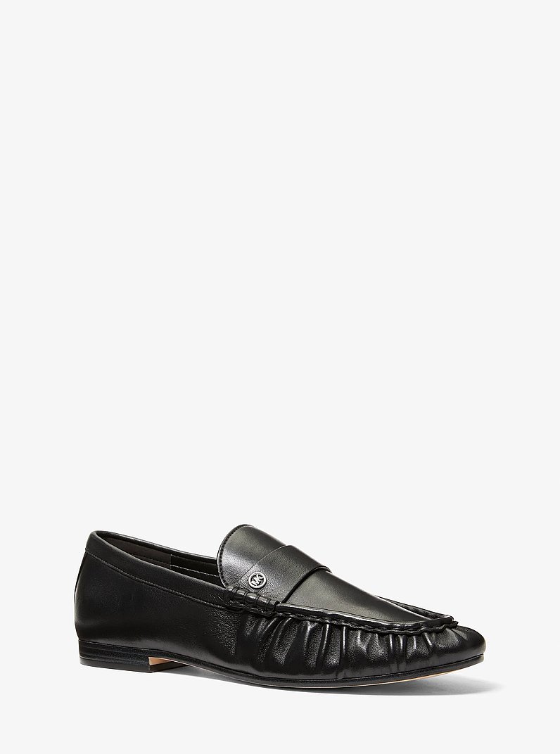 Loafer Jennings in pelle in NERO | Michael Kors