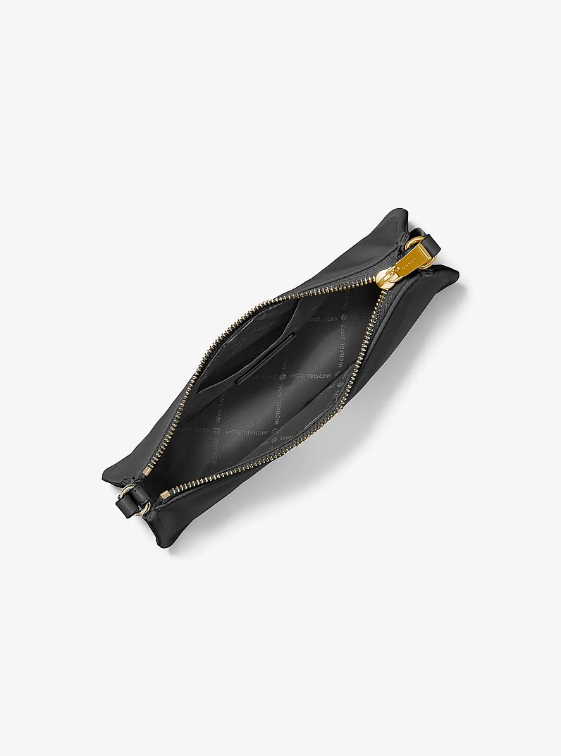 Borsa a tracolla Zadie piccola in nylon in NERO | Michael Kors