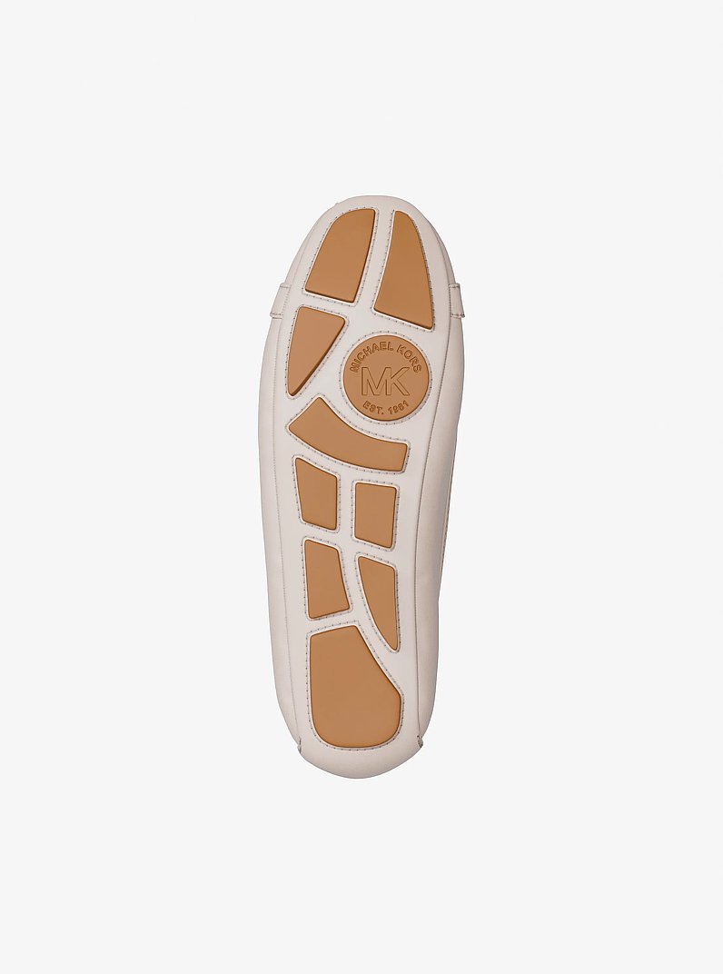 Fulton Leather Moccasin  in LT CREAM | Michael Kors