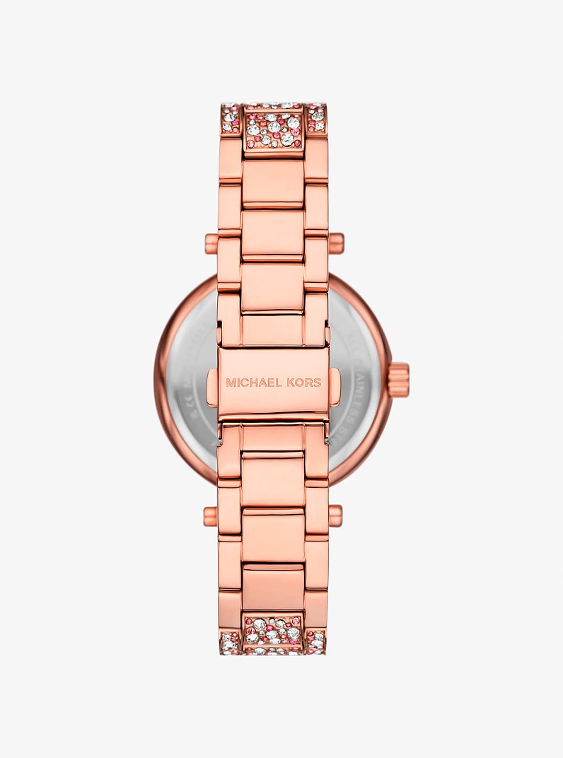 Limited-Edition Laney Pavé Rose Gold-Tone Watch in ROSE GOLD