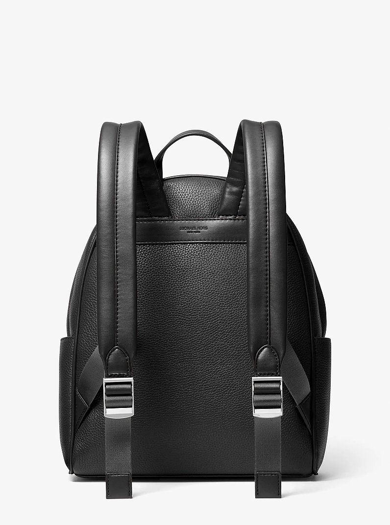 Mochila Bex mediana de piel granulada in NEGRO | Michael Kors