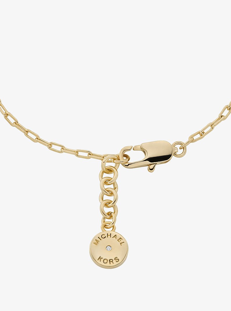 Pav&eacute; Heart Bracelet in GOLD | Michael Kors