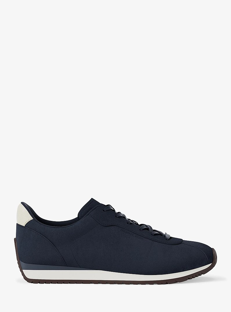 Sneaker Rhodes aus Wildleder in NAVYBLAU | Michael Kors