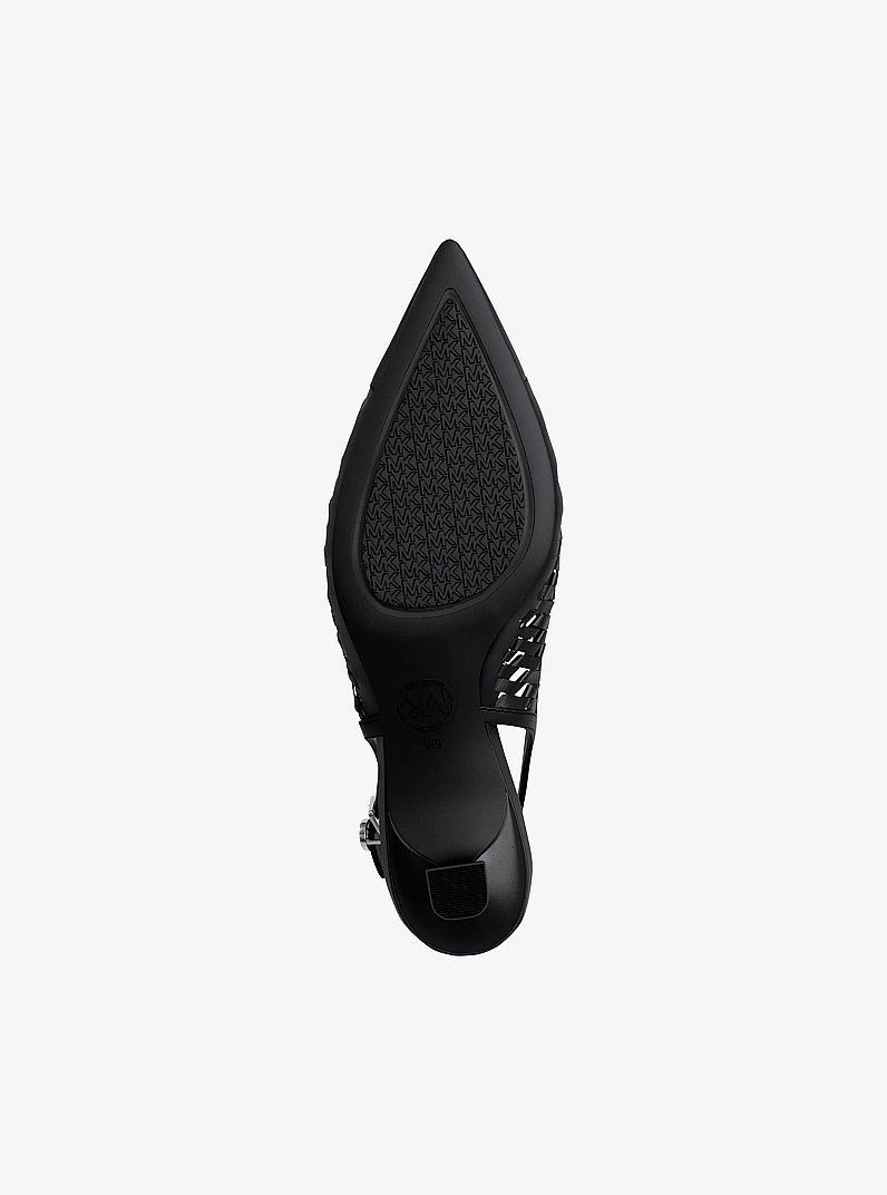 Amali Woven Pump in BLACK | Michael Kors