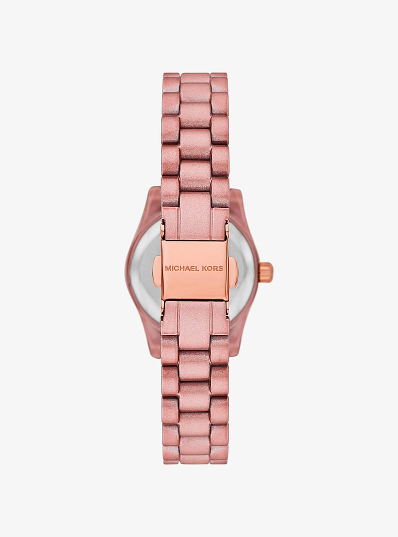 Limited-Edition Petite Lexington Pink-Tone Watch in SMOKEY ROSE | Michael Kors