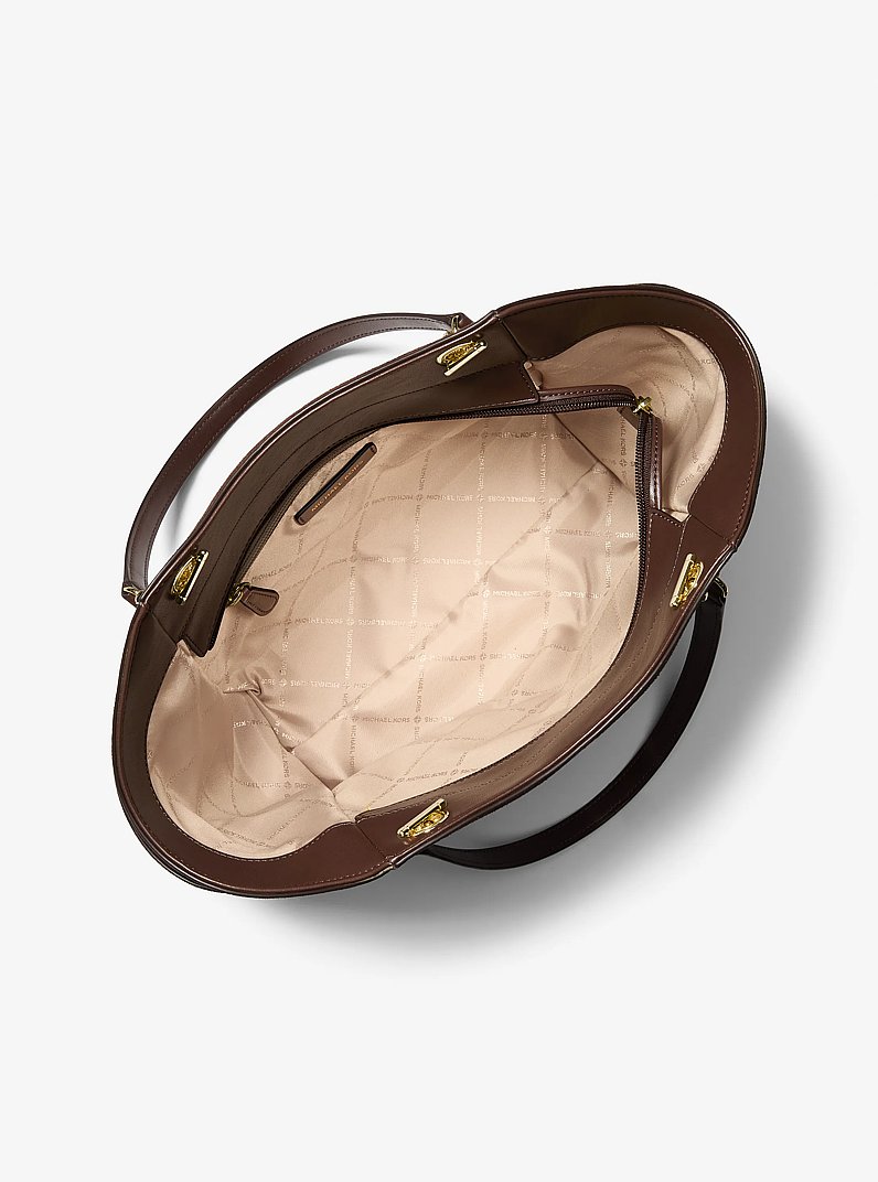 Jet Set Travel Large Tote Bag in NUTMEG | Michael Kors
