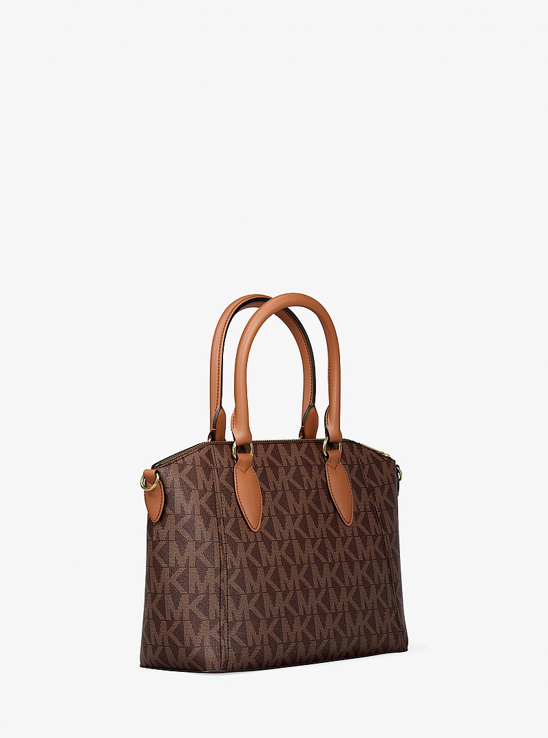 Sienna Small Signature Logo Satchel