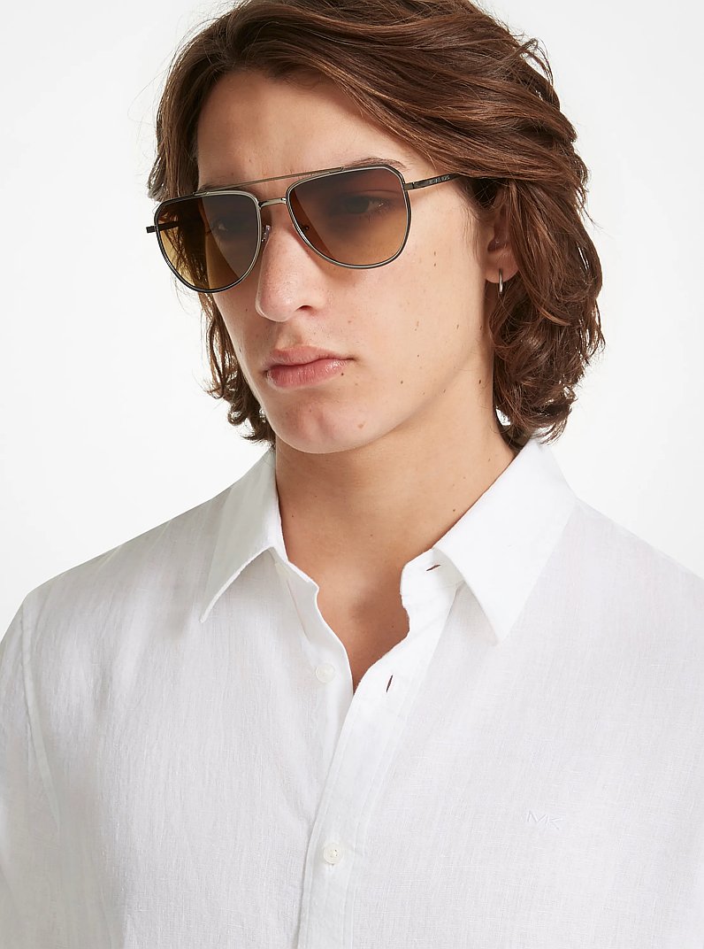 Whistler Sunglasses in HUSK | Michael Kors
