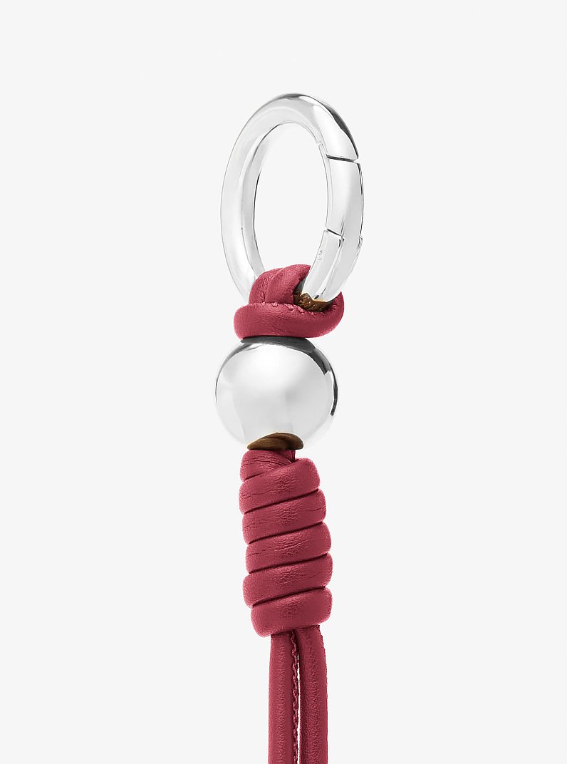 Colgante de cuerda anudada para bolso in GRANATE | Michael Kors