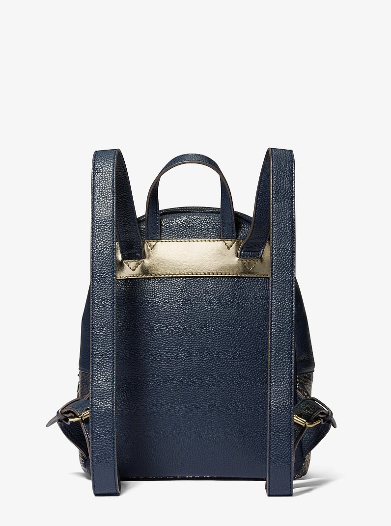 Logo Heart Embellished Kids Backpack in NAVY | Michael Kors