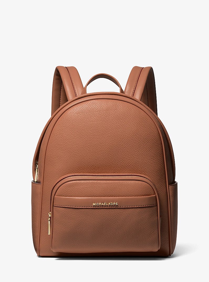 Mochila Bex mediana de piel granulada in LUGGAGE | Michael Kors