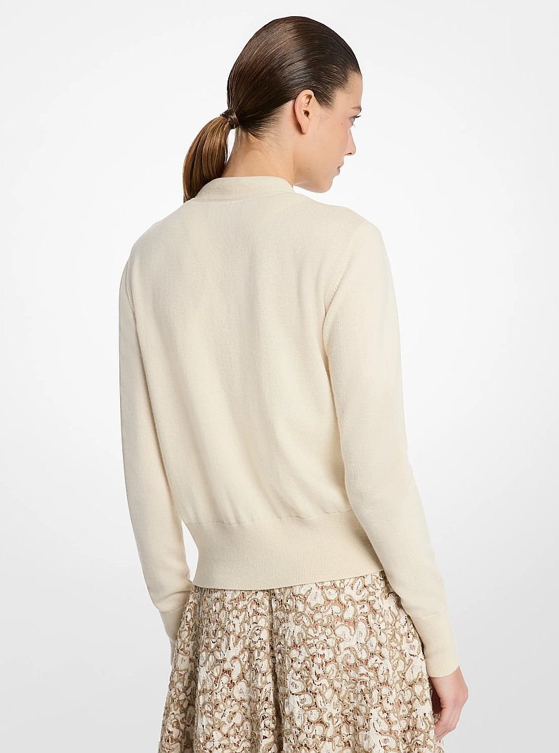 Cashmere Cardigan in ECRU | Michael Kors