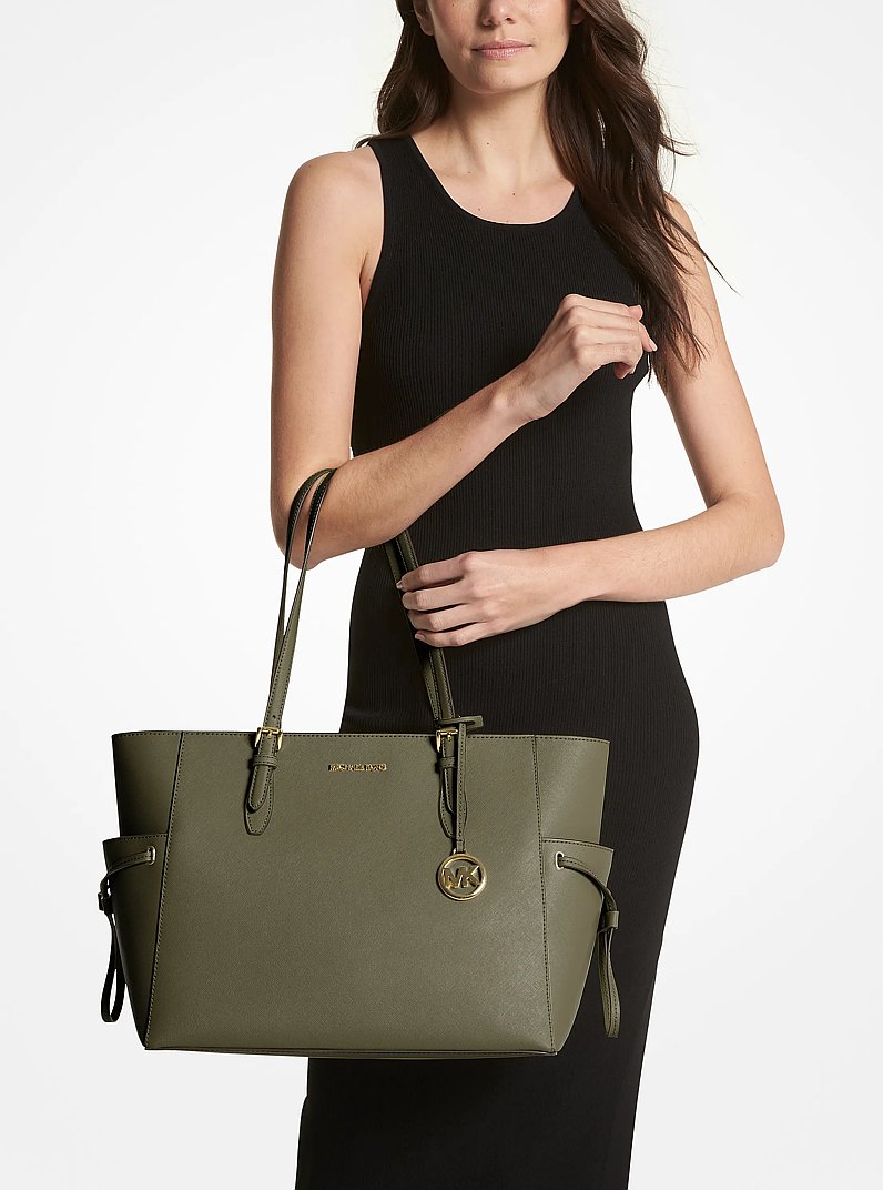 Gilly Large Saffiano Leather Tote Bag | Michael Kors [US]