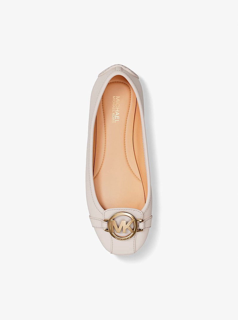 Fulton Leather Moccasin  in LT CREAM | Michael Kors