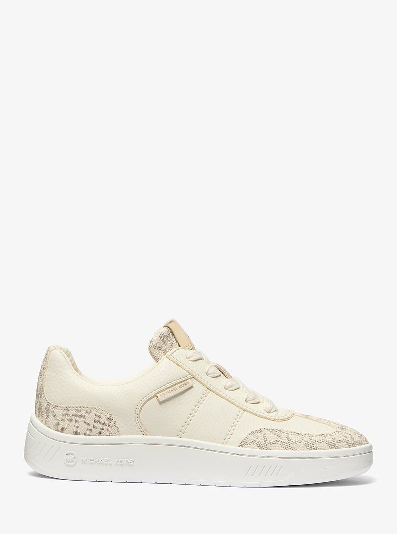 Kai Mixed-Media Sneaker in VANILLA | Michael Kors