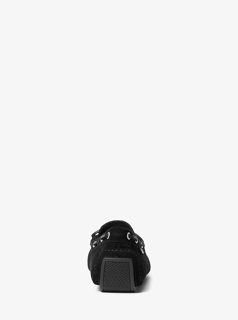 Sayer Suede Moccasin  in BLACK | Michael Kors