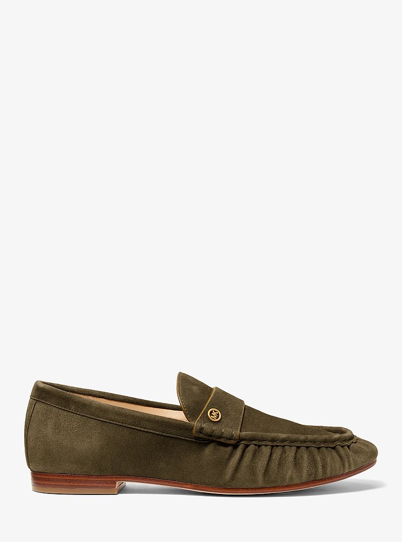 Jennings Suede Loafer  in LODEN | Michael Kors