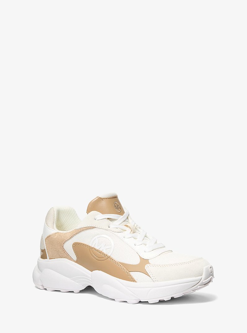 Sneaker Sami in materiali misti in CAMMELLO MULTI | Michael Kors