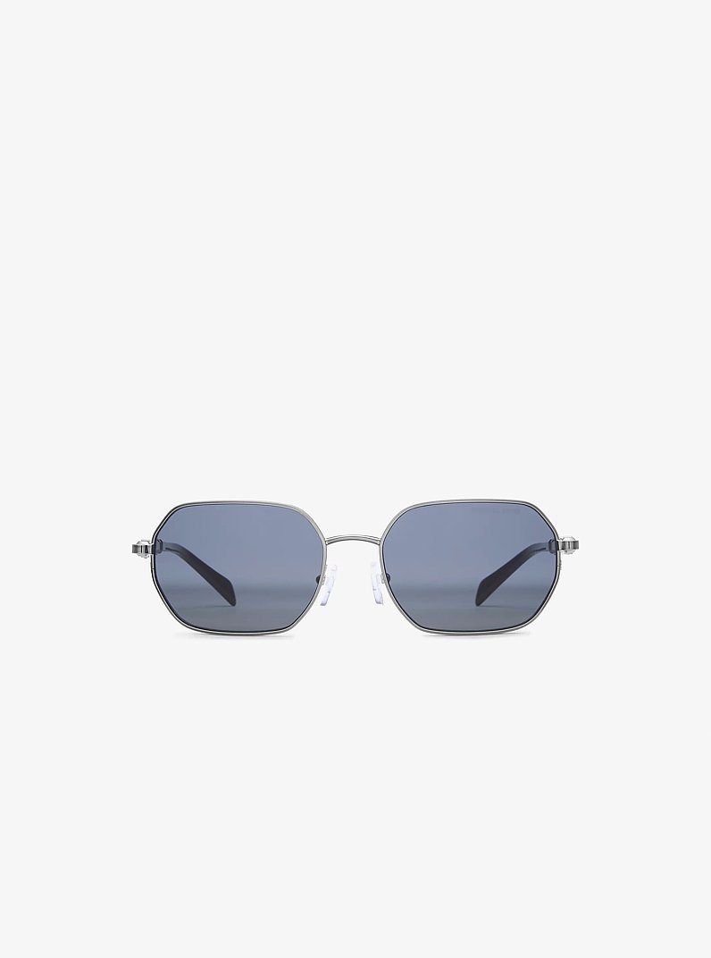 Lunettes de soleil Saint Martin in GRIS ACIER | Michael Kors