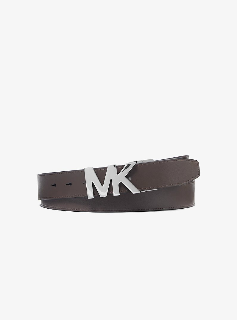 4-In-1 Logo Belt Box Set in BLACK | Michael Kors