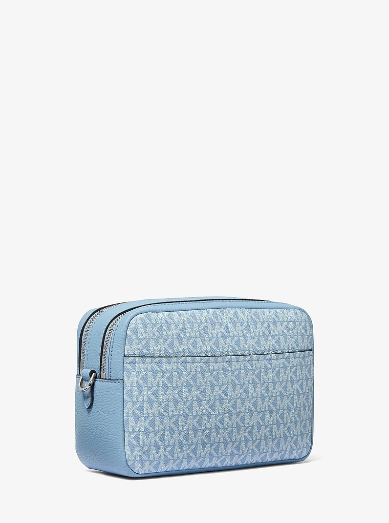 Bryant Medium Signature Logo Camera Crossbody Bag in CHAMBRAY | Michael Kors