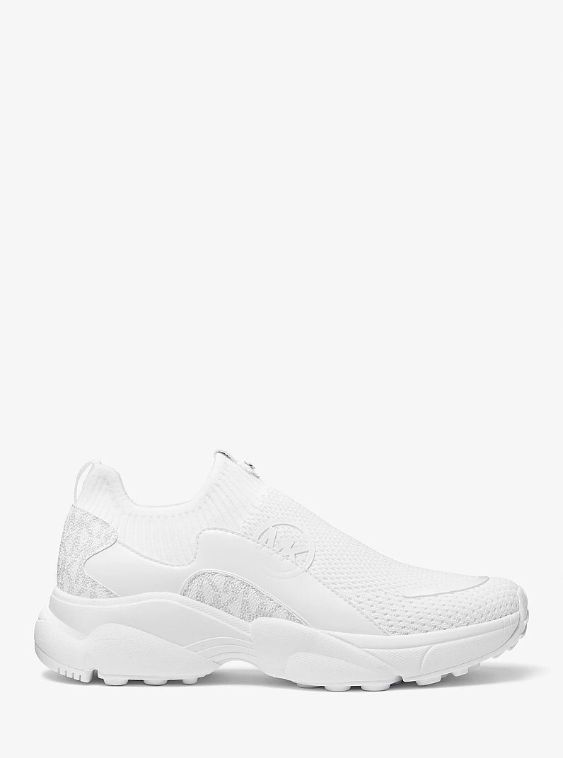 Sami Stretch Knit Trainer in BRIGHT WHT | Michael Kors