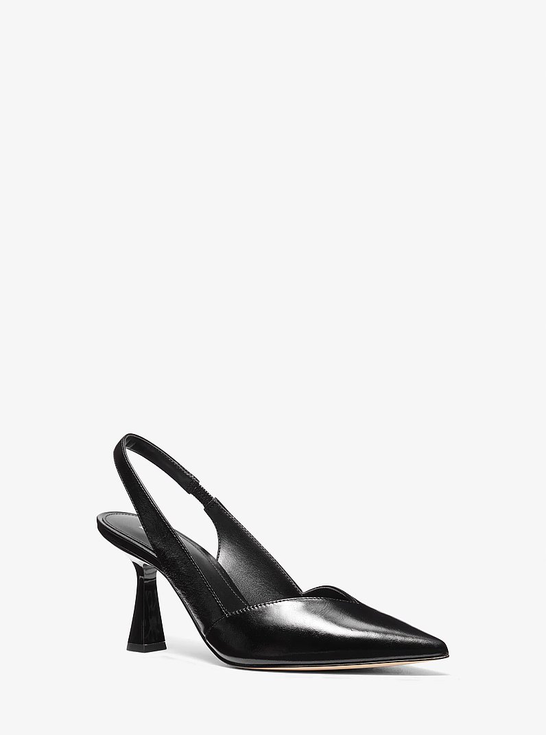Chelsea Leather Pump in BLACK | Michael Kors