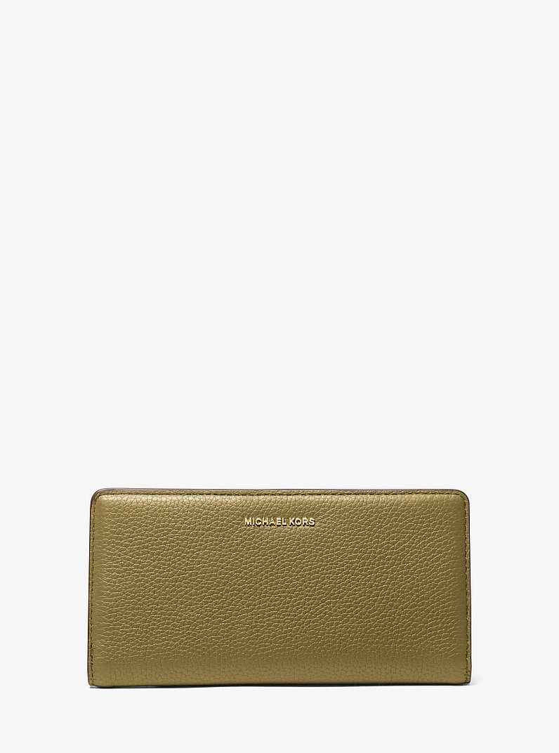 MICHAEL KORS マイケルコース BRYANT 32S5GYTP1B 三折財布小銭入付き/PVCコーテッドキャンバス BRN-ACORN レディース MICHAEL KORS（マイケルコース） 財布 レディース 3つ折り 折財布 ミニ