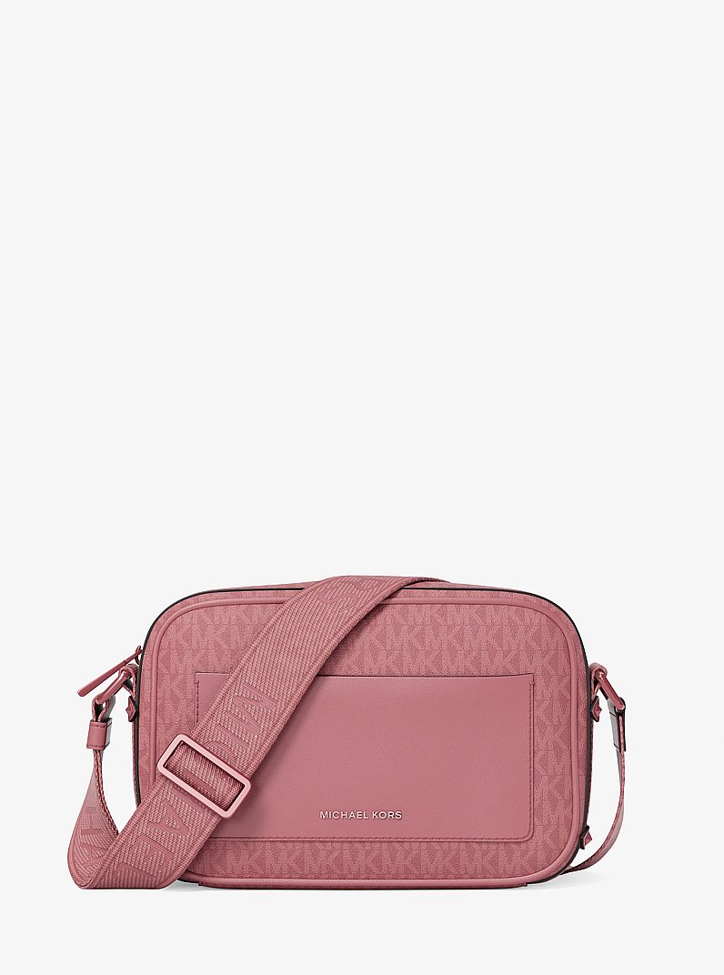 Maeve Large Signature Logo Crossbody Bag in ROSEWOOD | Michael Kors
