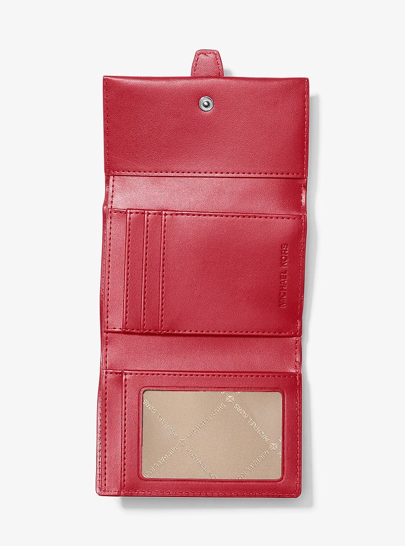 Greenwich Medium Ombr&eacute; Signature Logo Tri-Fold Wallet in HIBISCUS MULTI | Michael Kors