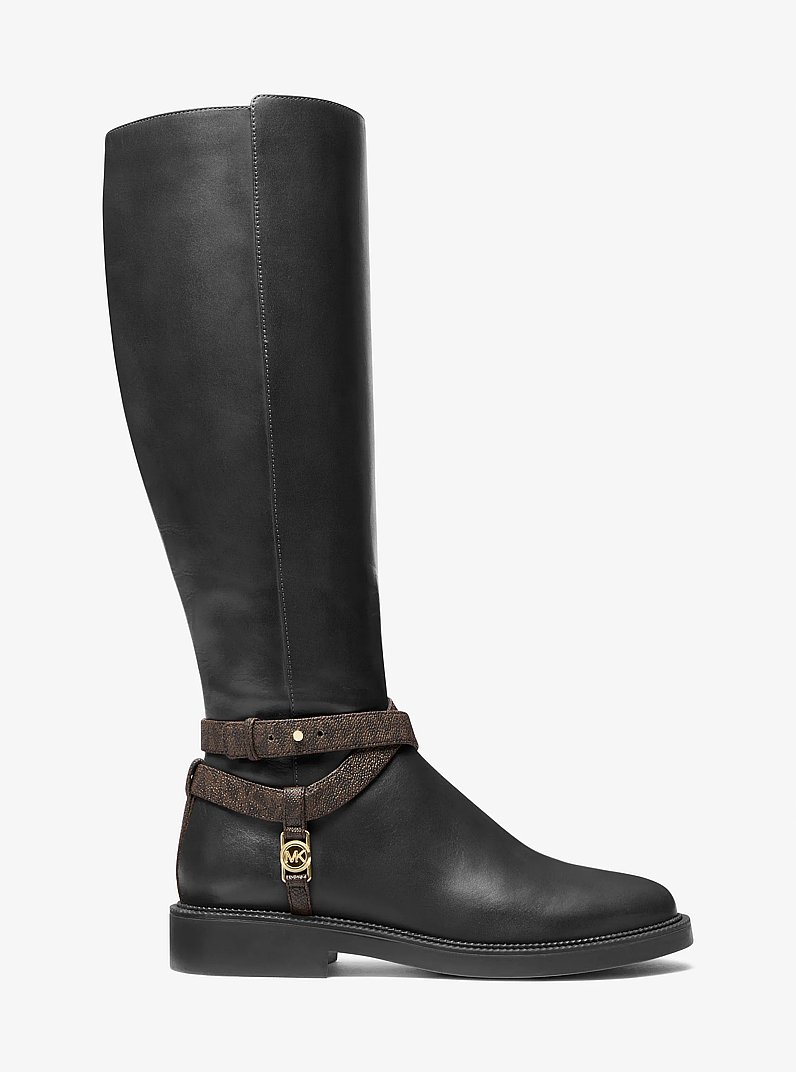 Abigail Leather Riding Boot