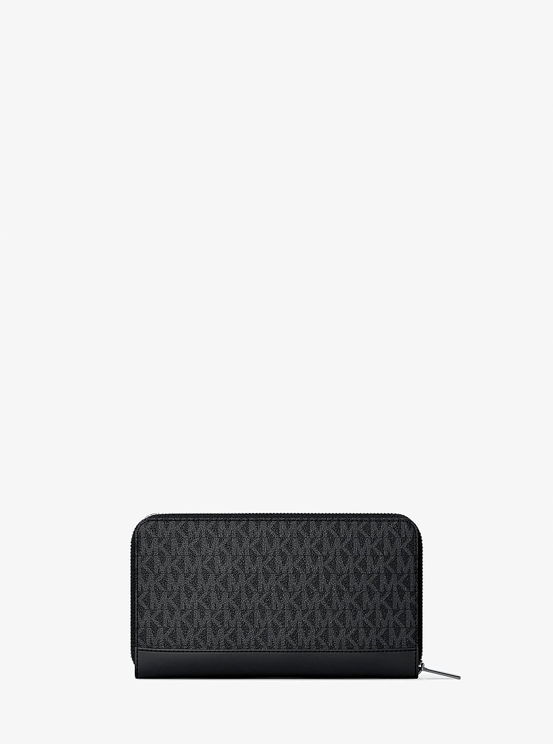 Billetera Cooper continental con logotipo exclusivo in NEGRO | Michael Kors