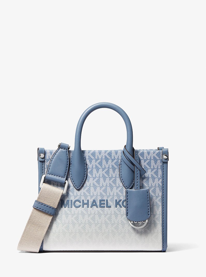 Mirella Extra-Small Ombr&eacute; Signature Logo Crossbody Bag