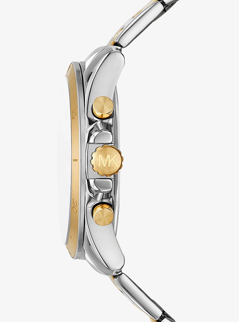 Oversized Alek Two-Tone Watch