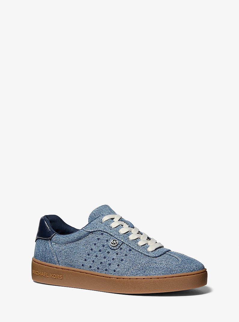 Scotty Denim Sneaker in NEW HRZN WSH | Michael Kors