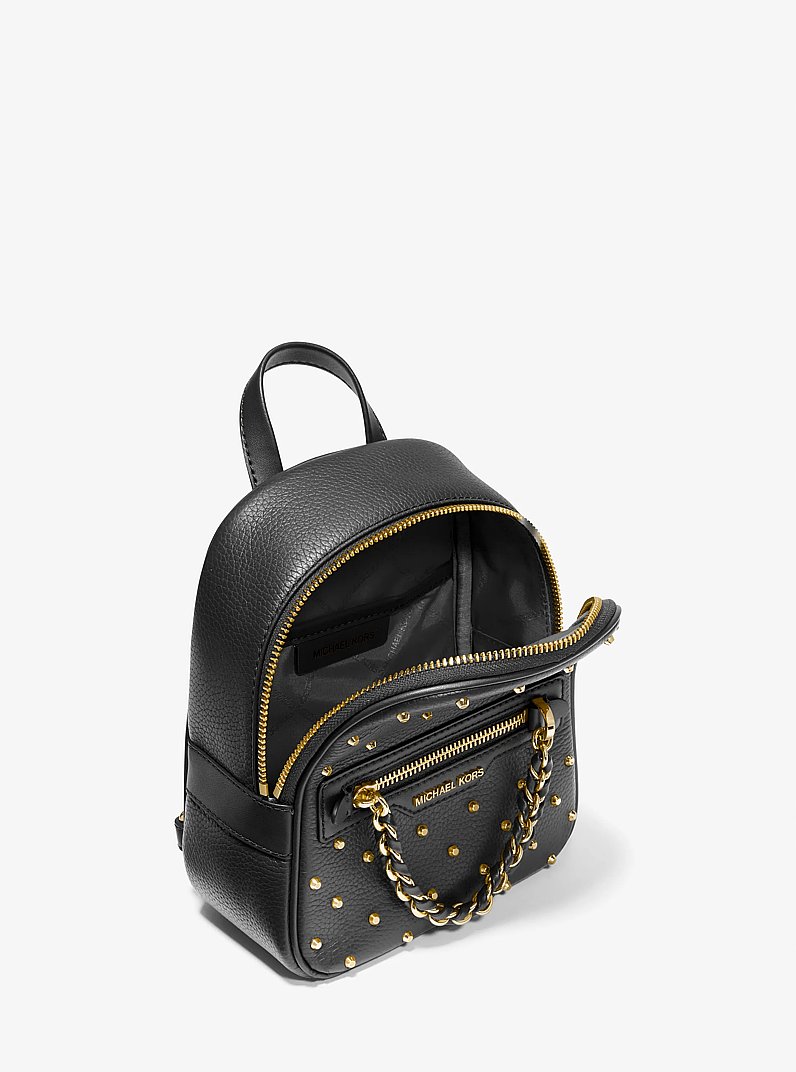 Rucksack Elliot Extra-Small aus Leder mit Nieten