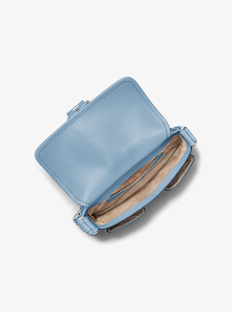 Colby Medium Leather Shoulder Bag in CHAMBRAY | Michael Kors