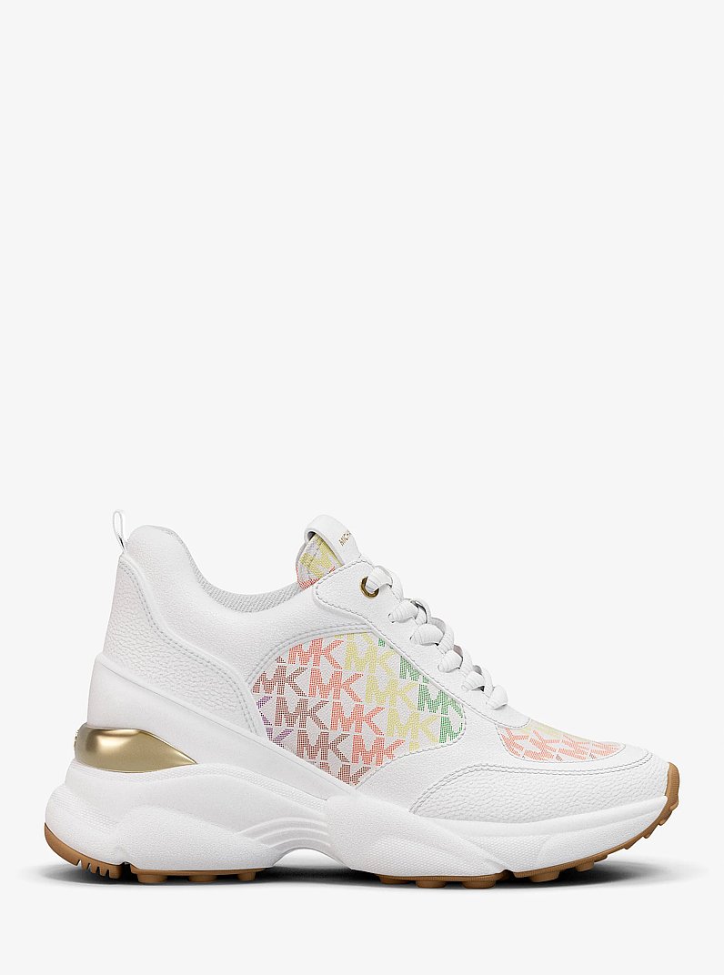 PRIDE Katrina Wedge Trainer in RAINBOW | Michael Kors