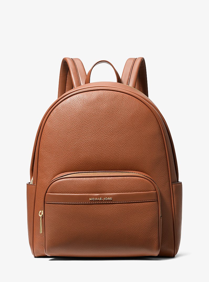 Rucksack Bex Large aus gekrispeltem Leder in LUGGAGE | Michael Kors