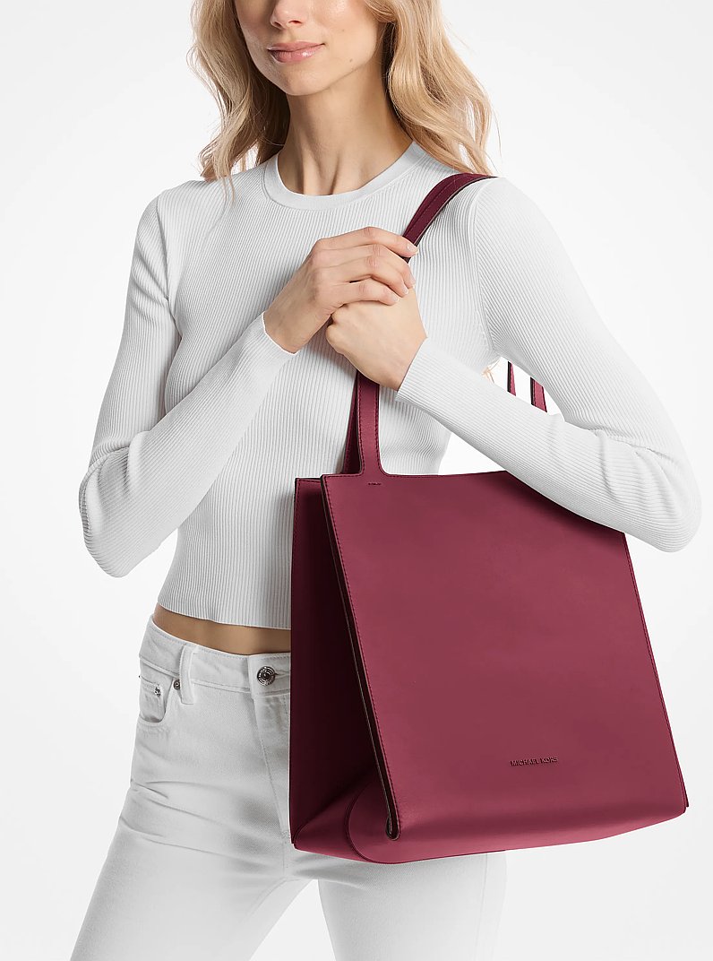 Grand cabas Jordi en cuir in M&Ucirc;RE | Michael Kors