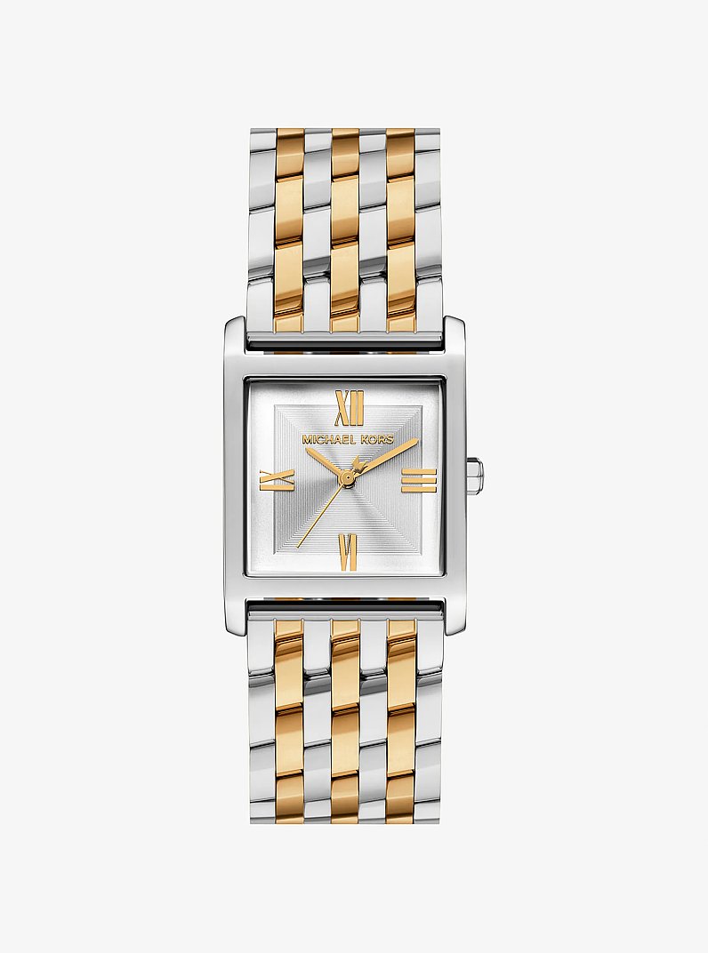 Petite Georgie Two-Tone Watch in TWO TONE | Michael Kors