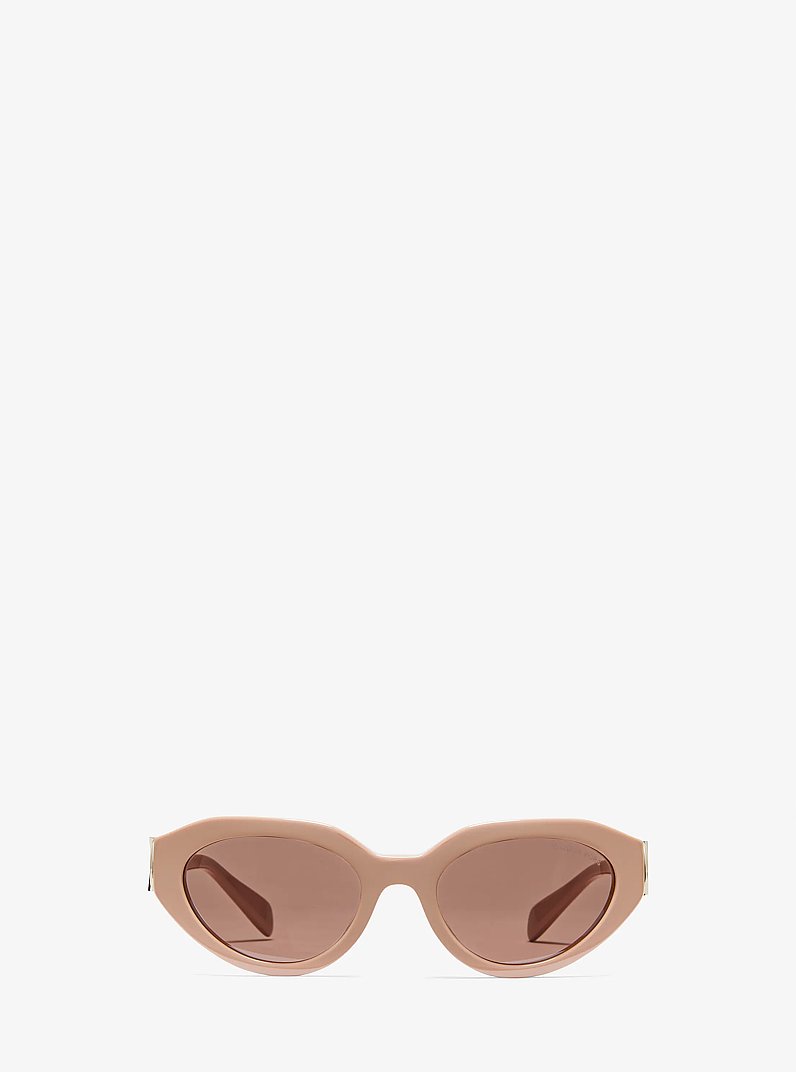 Empire Oval Sunglasses in CAMEL | Michael Kors
