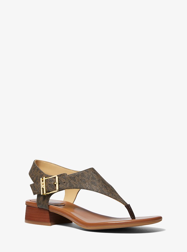 Robyn Signature Logo Sandal
