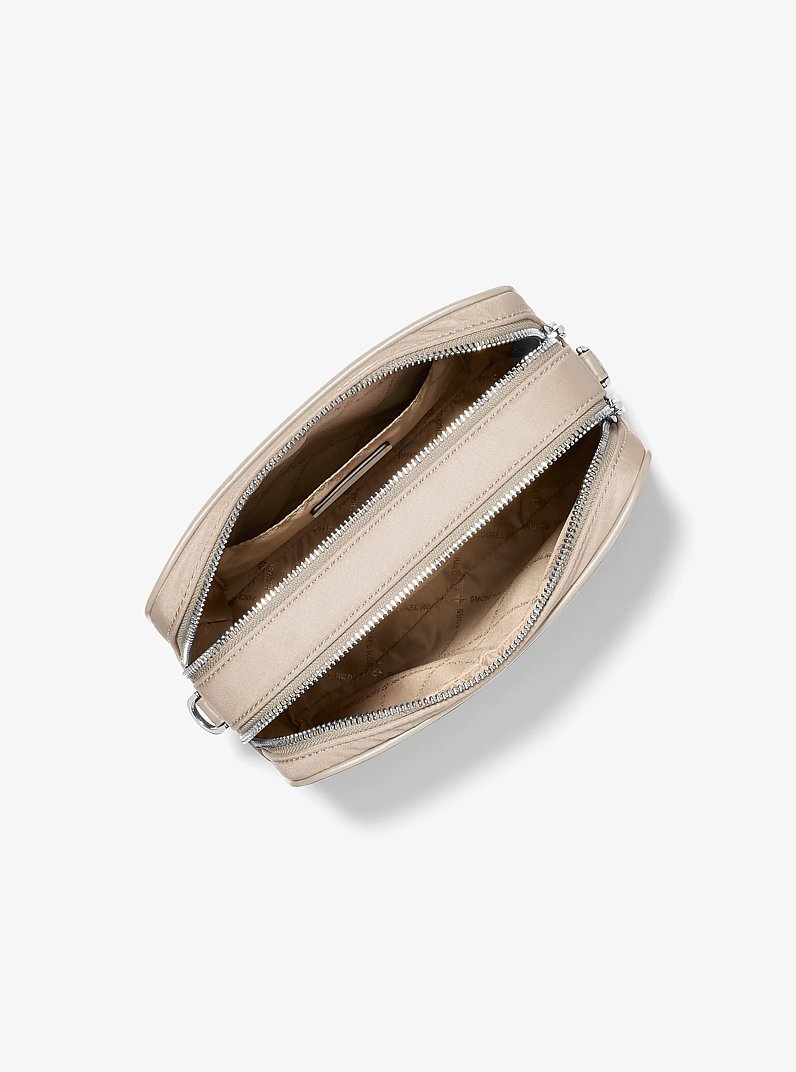 Bryant Medium Nylon Crossbody Bag in LIGHT SAND | Michael Kors