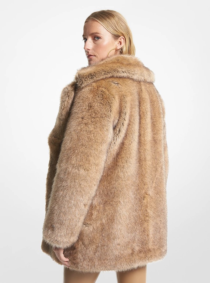 Mantel aus Kunstpelz in NAT&Uuml;RLICH | Michael Kors