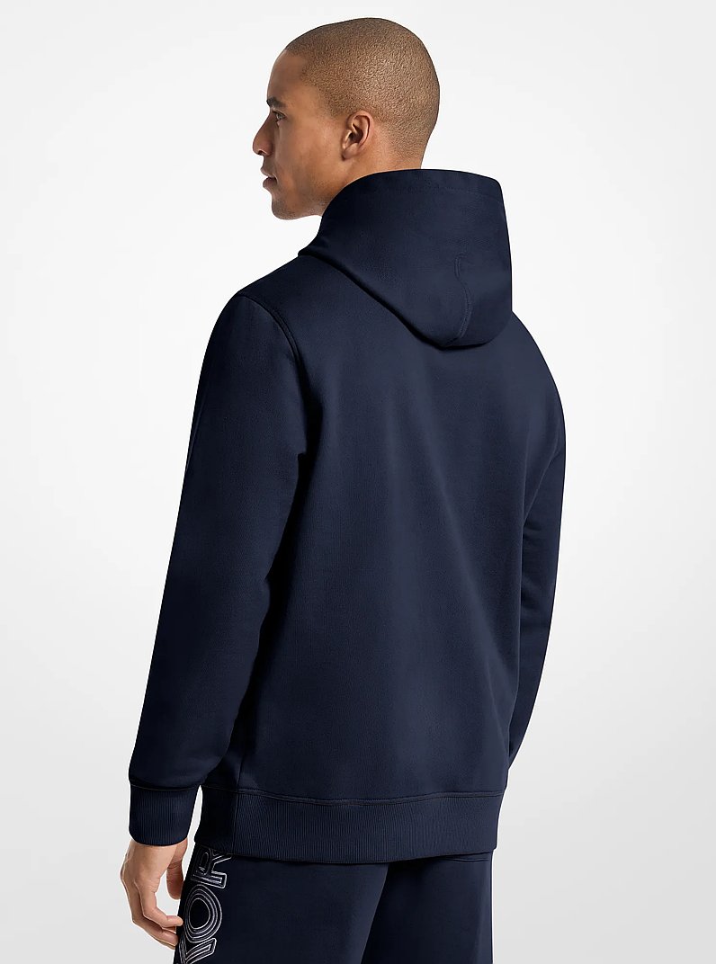 Hoodie en coton &agrave; logo in MINUIT | Michael Kors